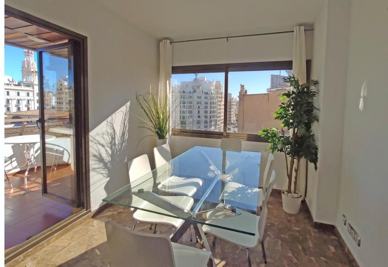 Sunny Apartment With Fantastic Terrace Views! Valencia Exterior foto