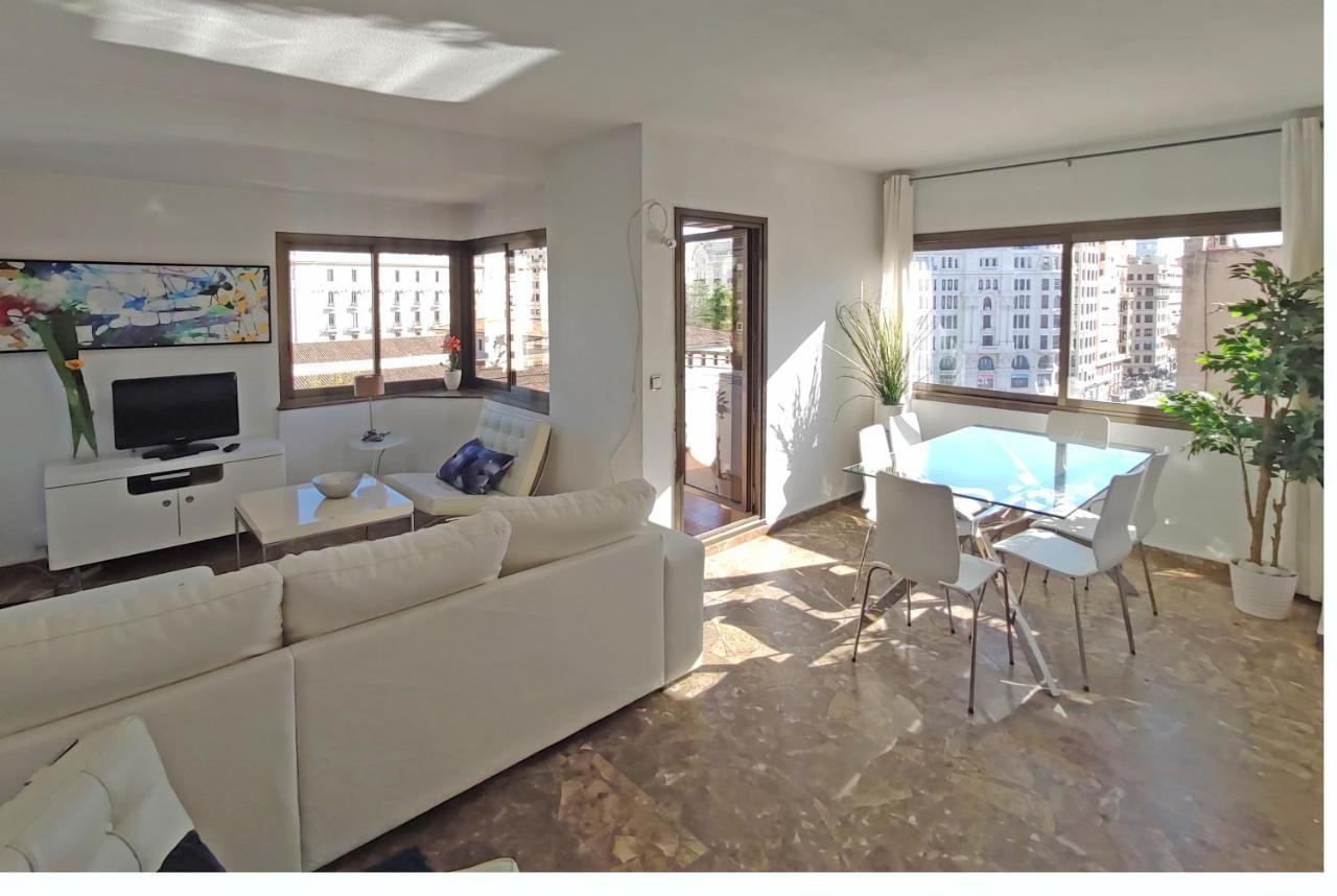Sunny Apartment With Fantastic Terrace Views! Valencia Exterior foto
